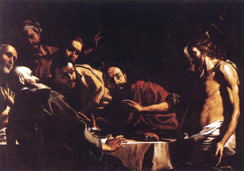PRETI, Mattia St John Reproaching Herod af France oil painting art